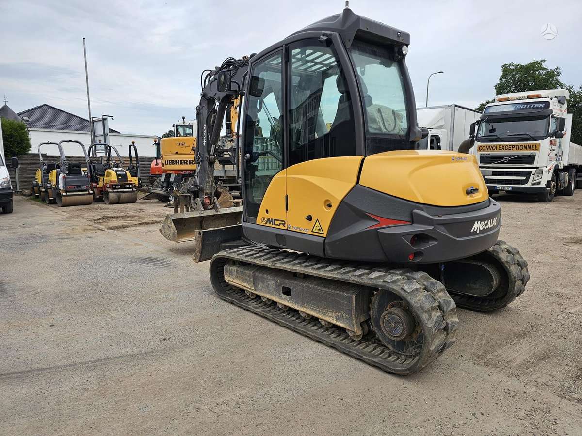 Mecalac 8MCR, экскаваторы