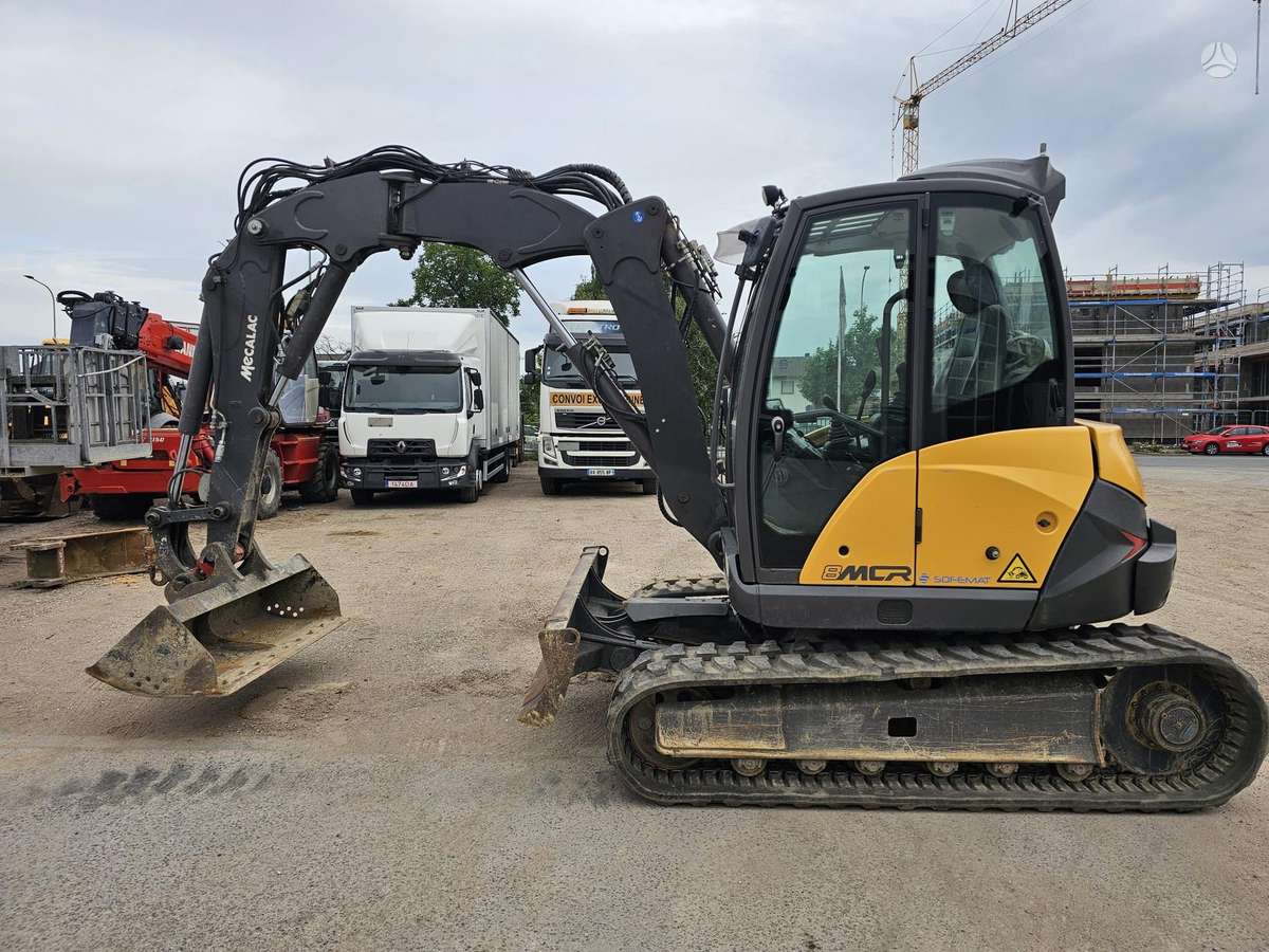 Mecalac 8MCR, экскаваторы