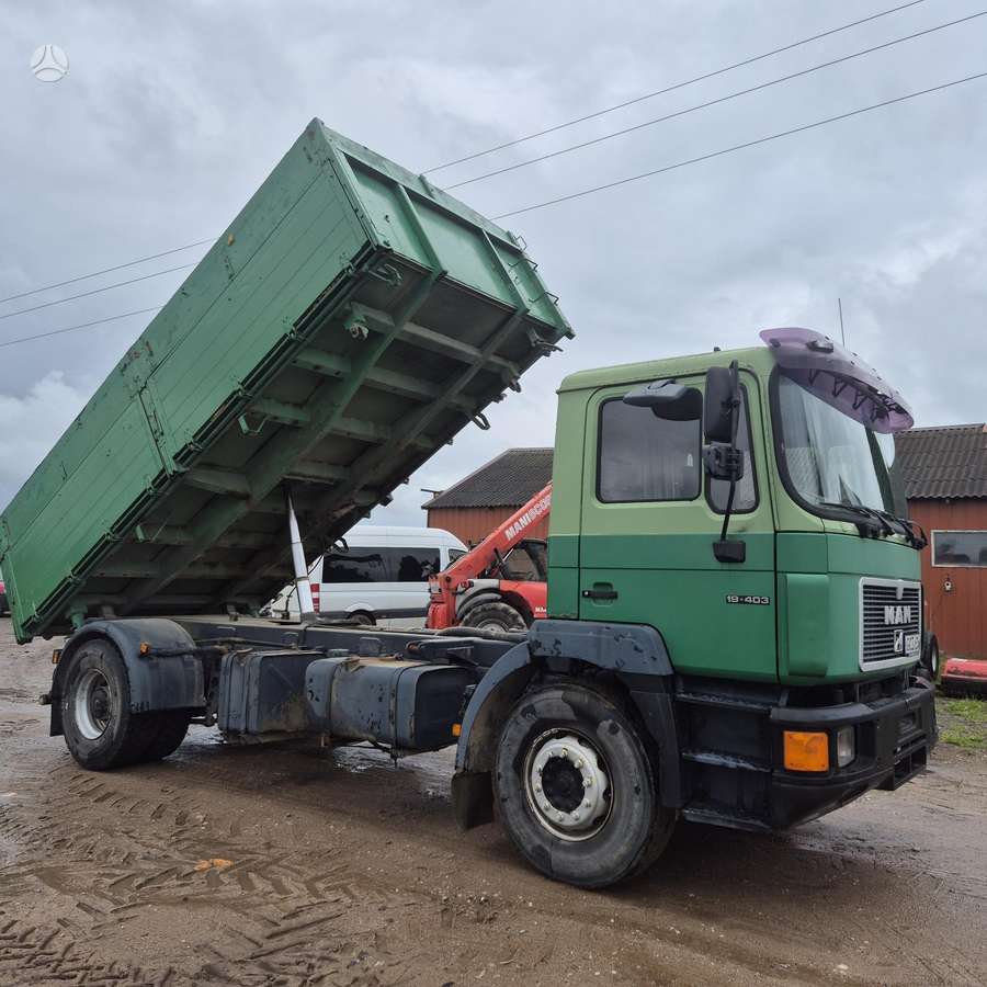MAN 19.403, dumpers / tippers