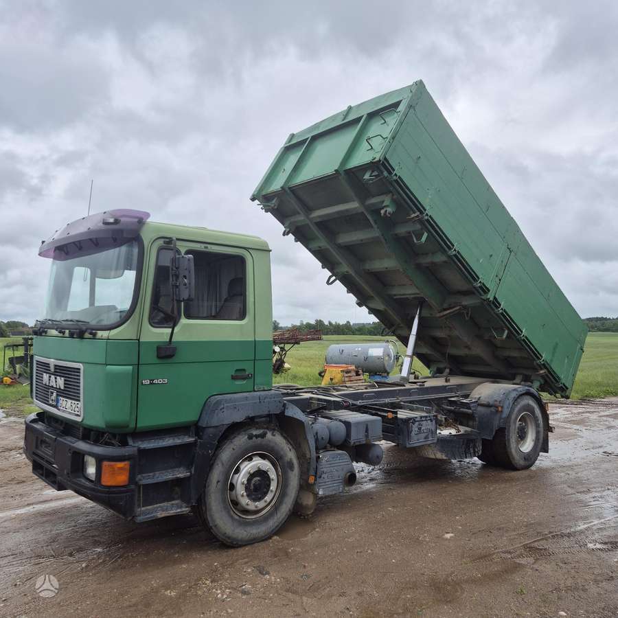 MAN 19.403, dumpers / tippers