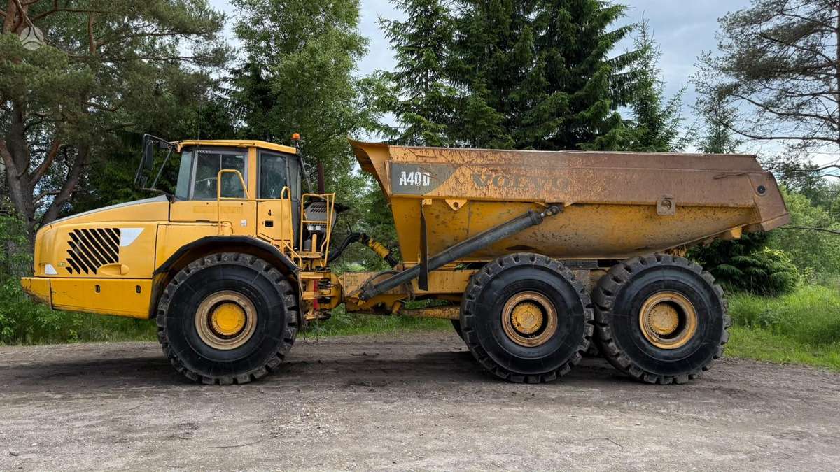 Volvo A40D, самосвалы