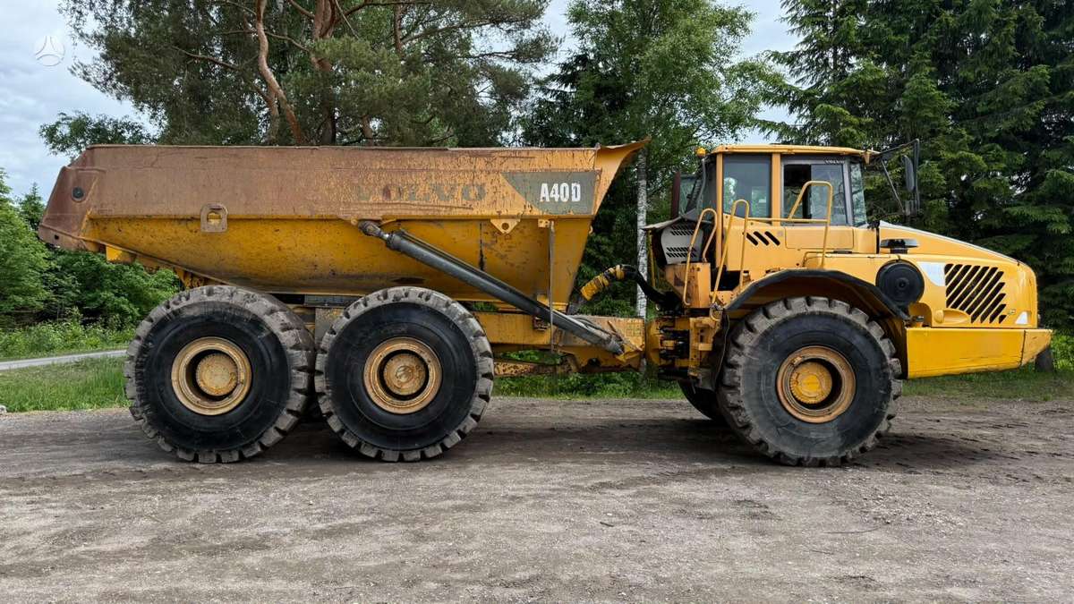 Volvo A40D, dumpers / tippers