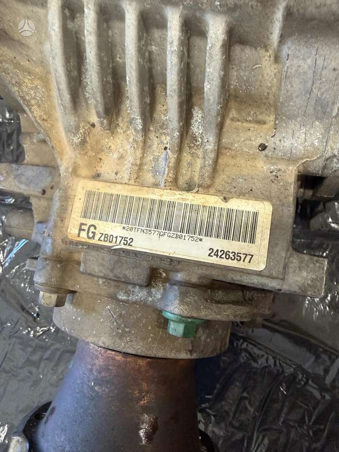 Opel Antara, 24263577, differential