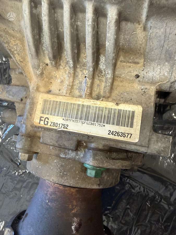 Opel Antara, 24263577, differential