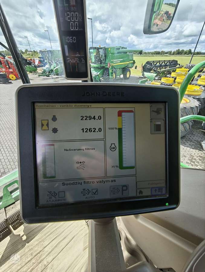 John Deere S680, kombaini