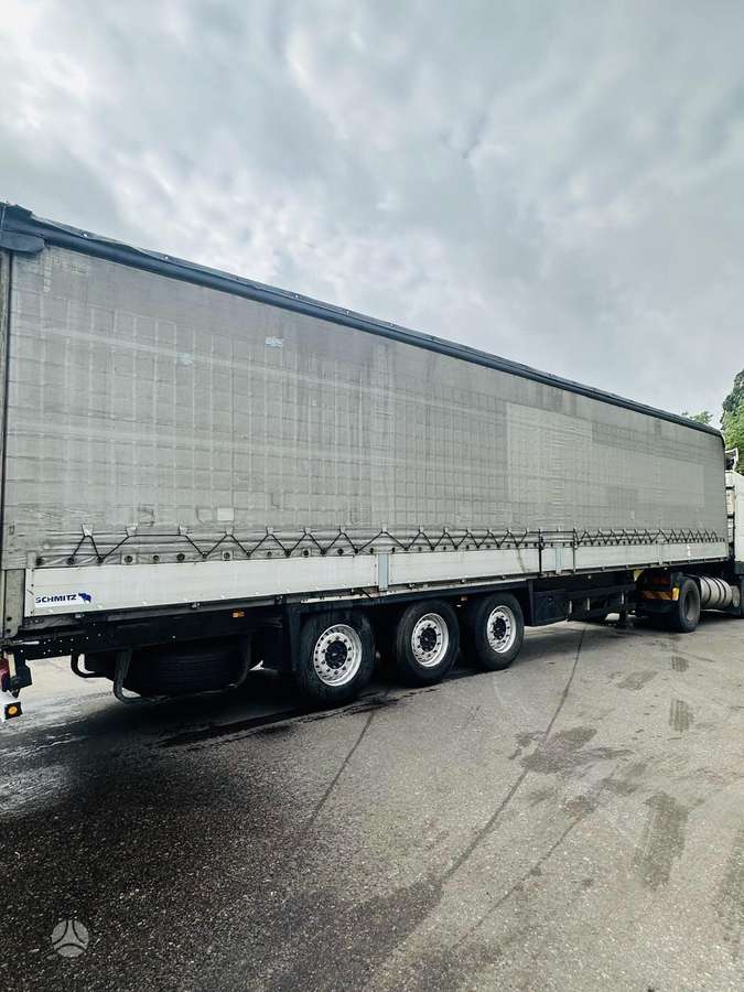 Schmitz Scs24/l, бортовые с пологами