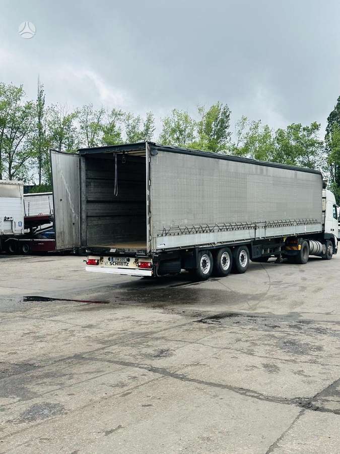 Schmitz Scs24/l, curtainsider with dropside