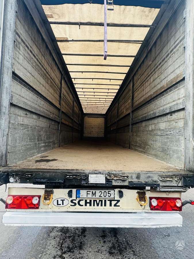 Schmitz Scs24/l, curtainsider with dropside