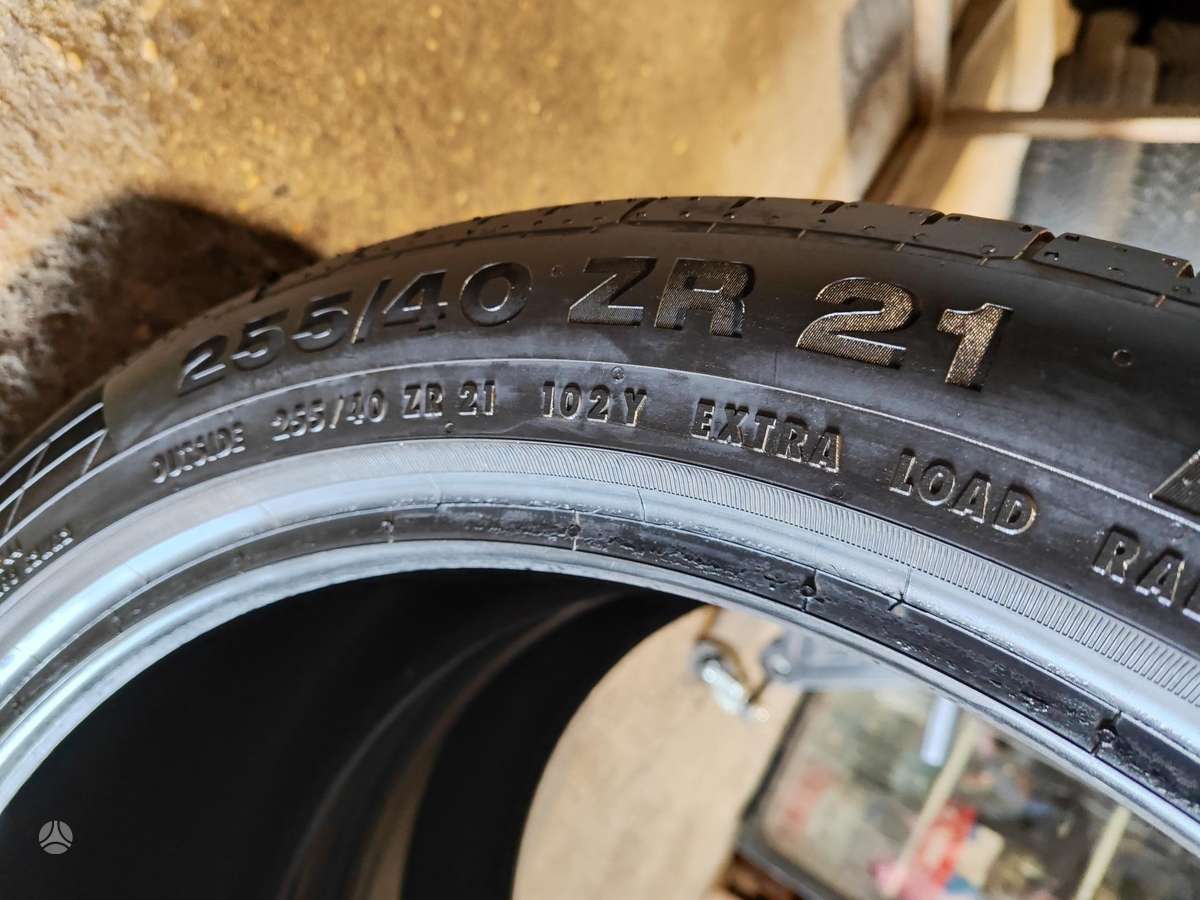 Continental, summer 255/40 R21