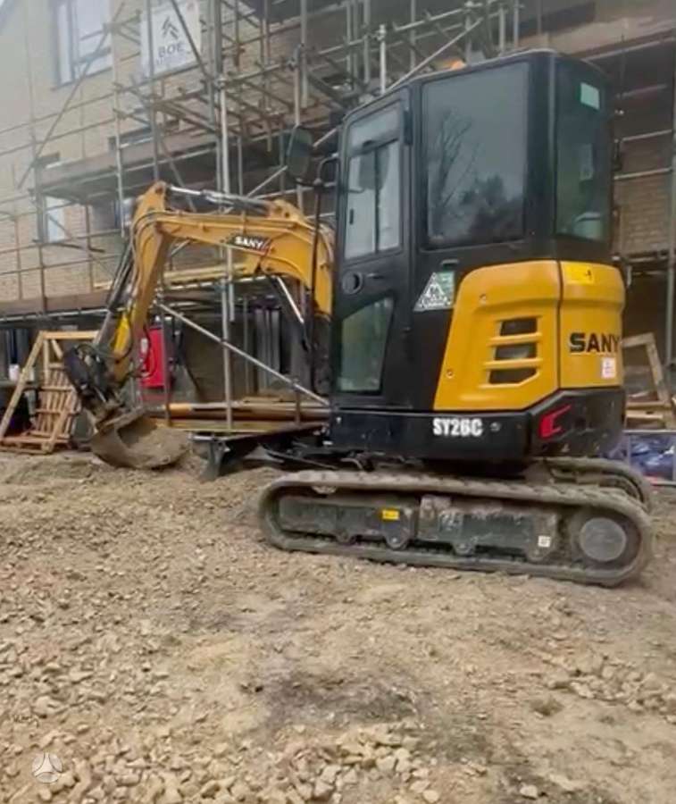 SANY SY26C, mini excavator