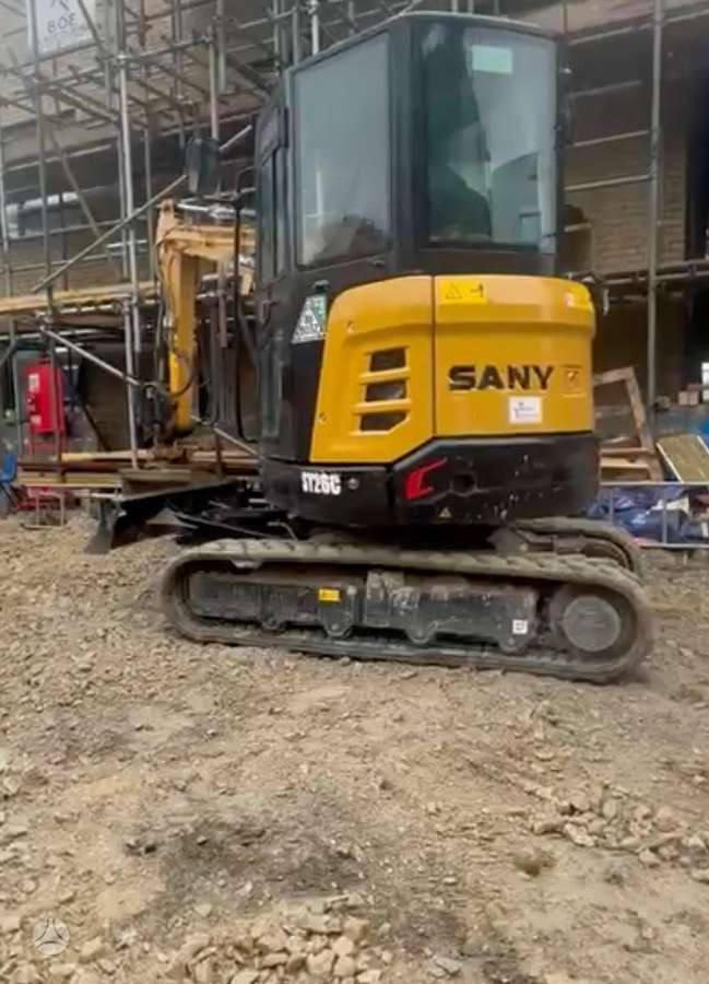 SANY SY26C, mini ekskavatoriai