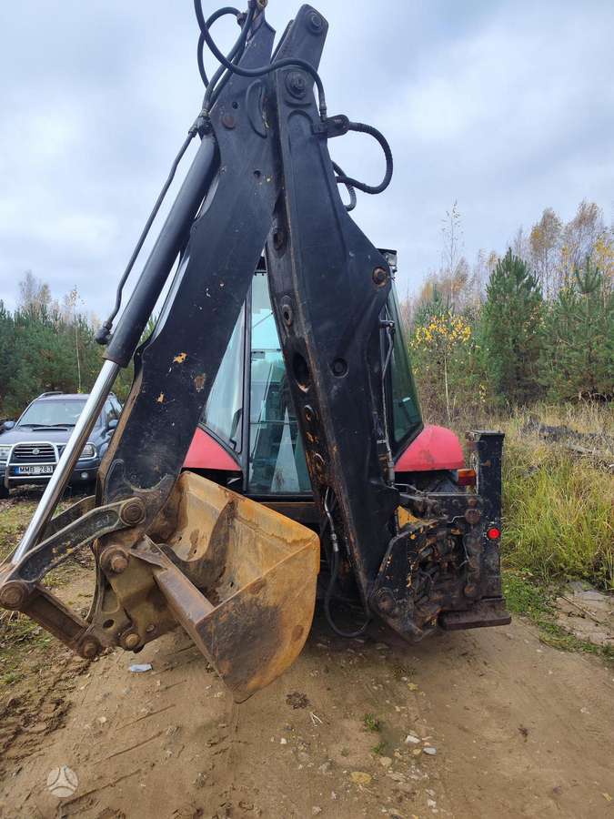 Case 580 K TURBO, excavator loader