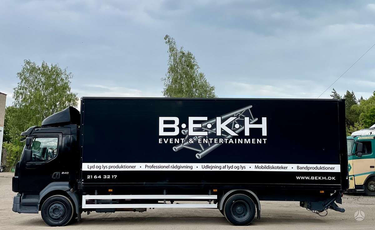 Volvo FL, box trucks / box vans