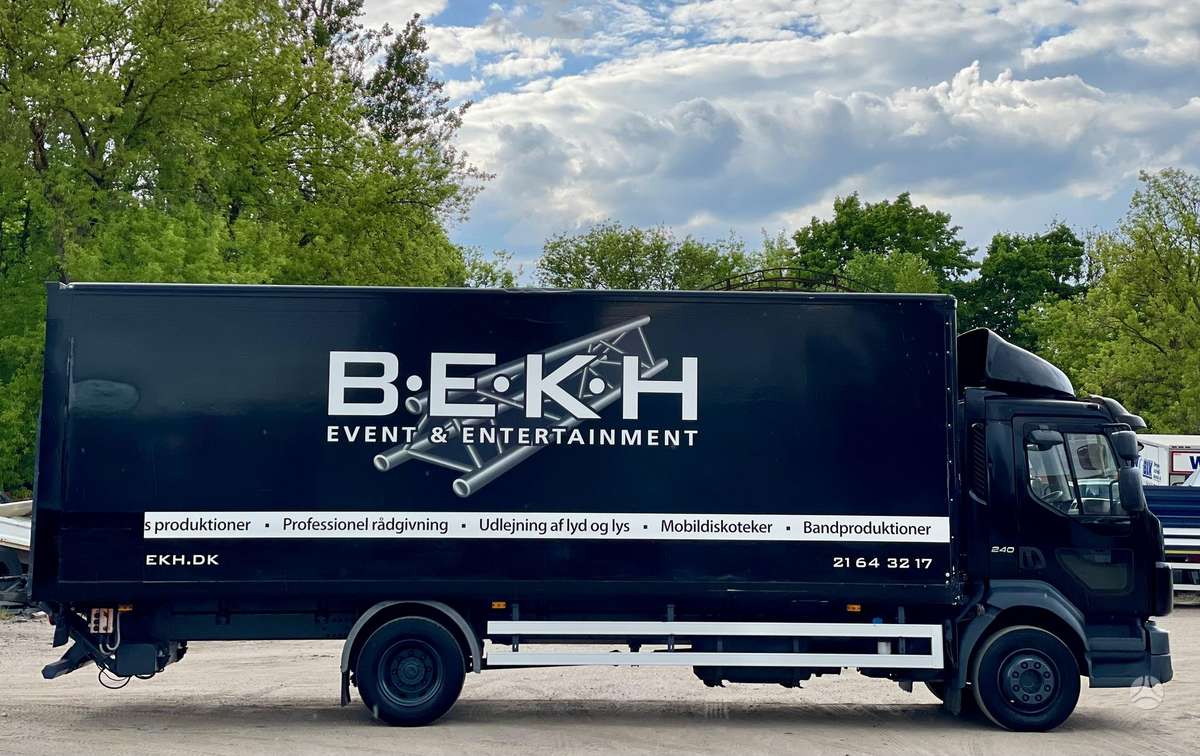 Volvo FL, box trucks / box vans