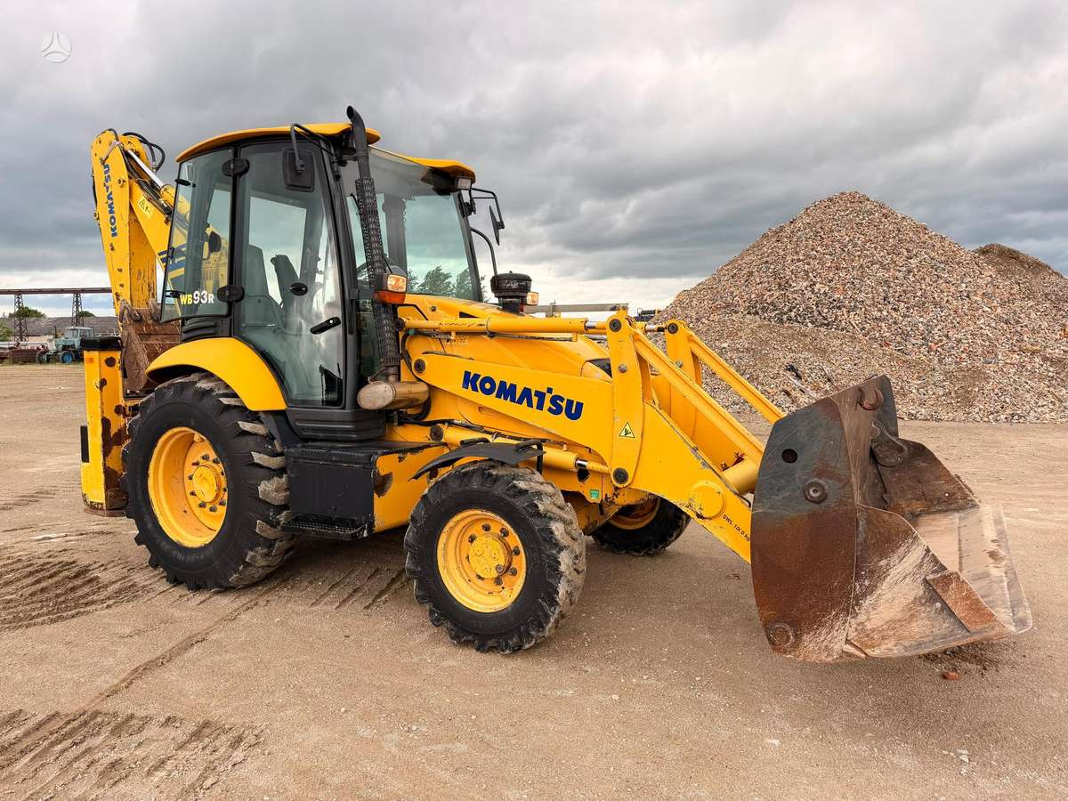 Komatsu WB 93 R-5, excavator loader