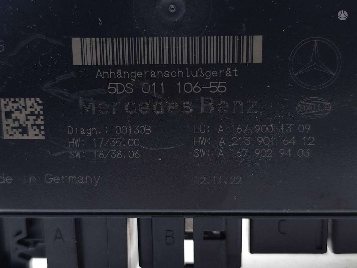 Mercedes-Benz EQA, A1679001309, computer