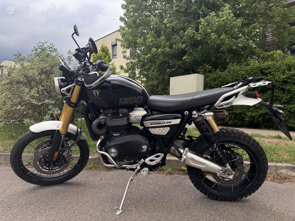 Triumph Scrambler 1200cc, enduro / adventure