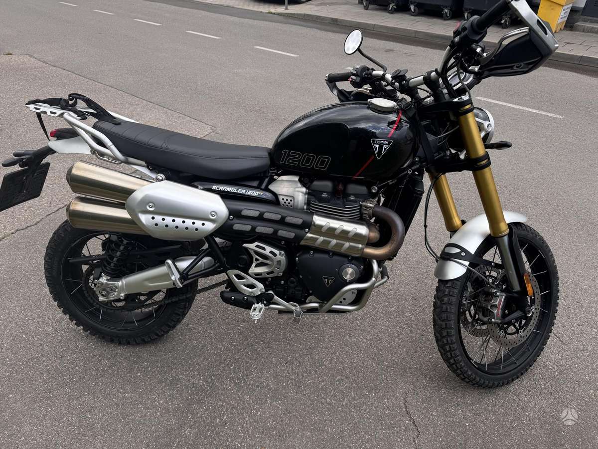 Triumph Scrambler 1200cc, enduro / adventure