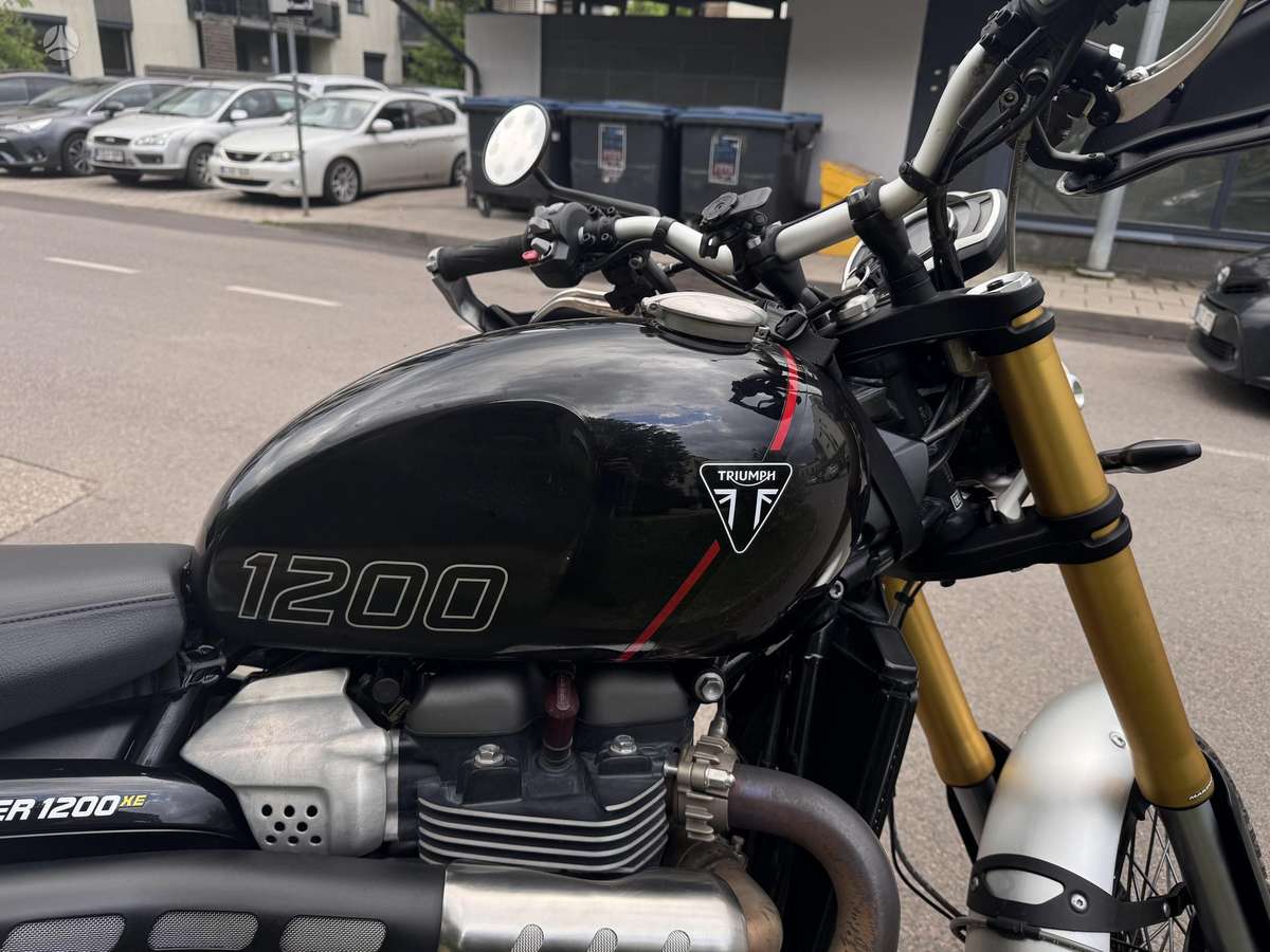 Triumph Scrambler 1200cc, enduro / adventure