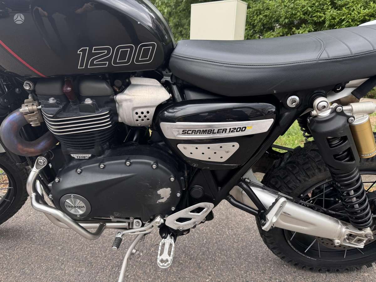 Triumph Scrambler 1200cc, enduro / adventure