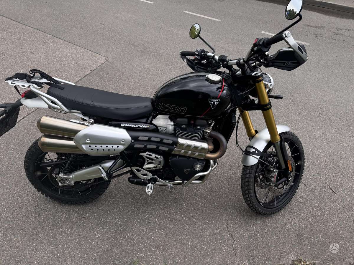 Triumph Scrambler 1200cc, enduro / adventure