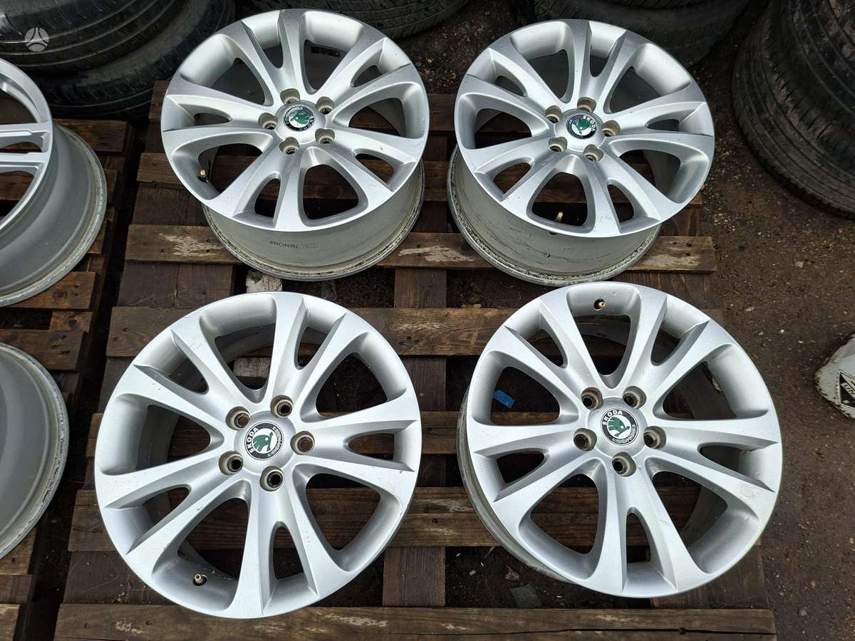 Skoda ET49  7.5J, легкосплавные , R17