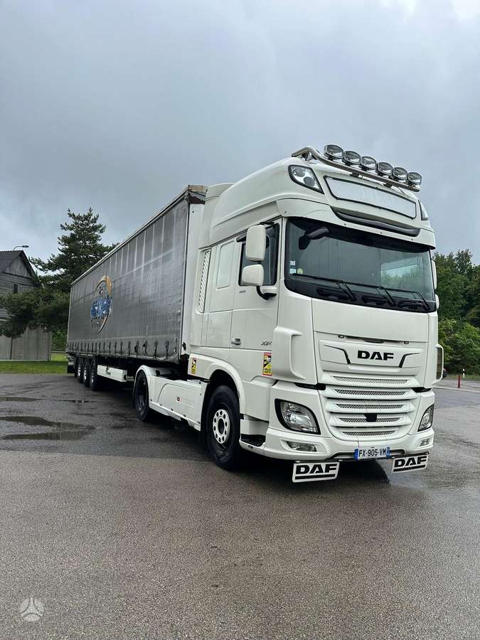 DAF XF480 France, double sleeper