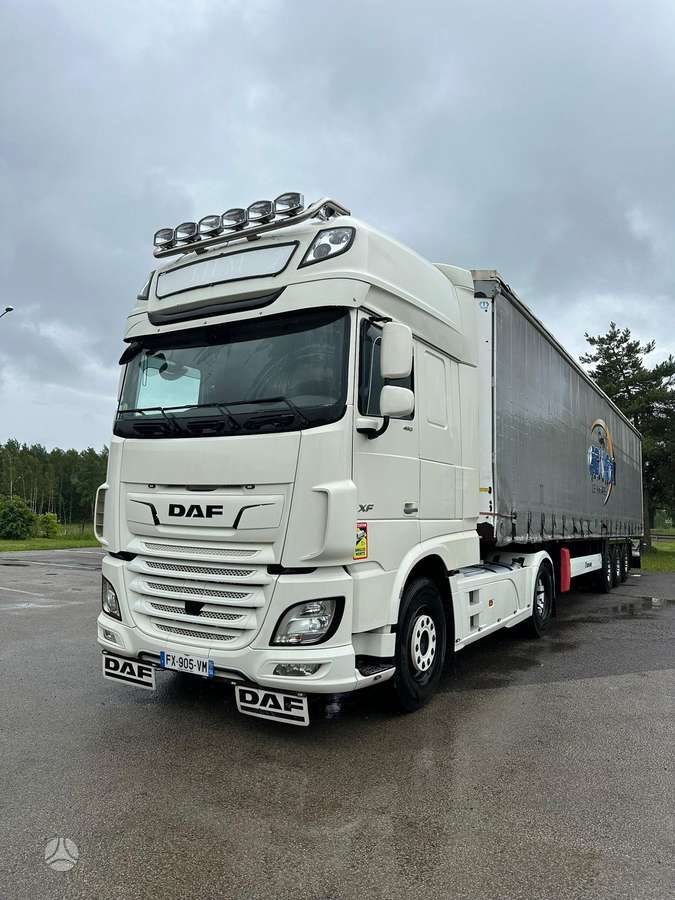 DAF XF480 France, double sleeper