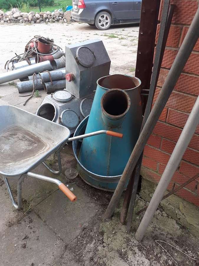 Antti 200hl, grūdų tvarkymo technika