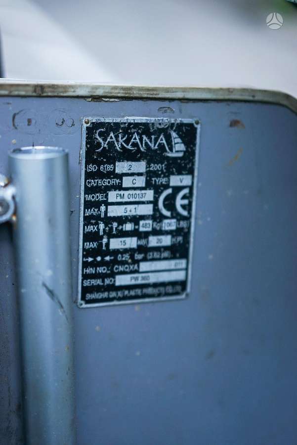 Sakana 01, pripučiamos valtys