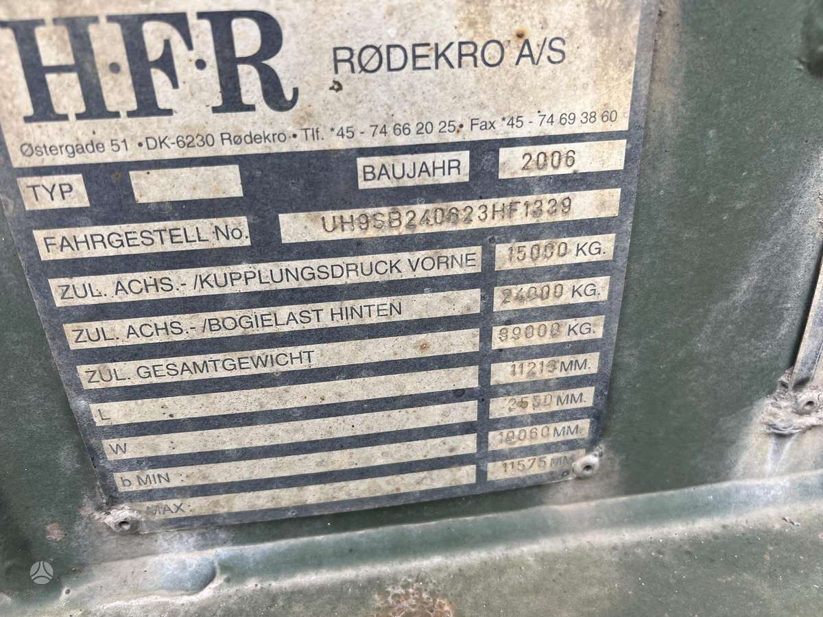 HFR SB24, multichassi, TA, контейнеровозы