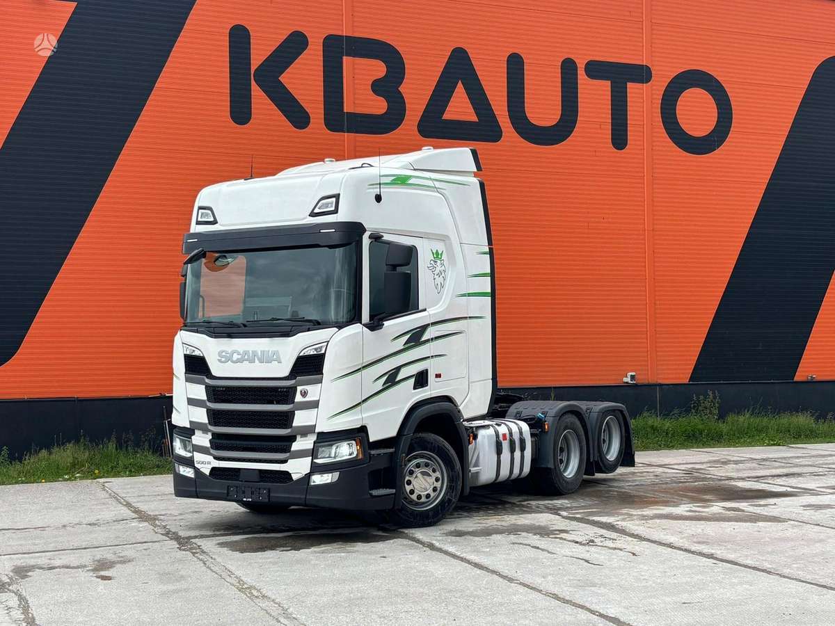 Scania R 500 6x2, single sleeper