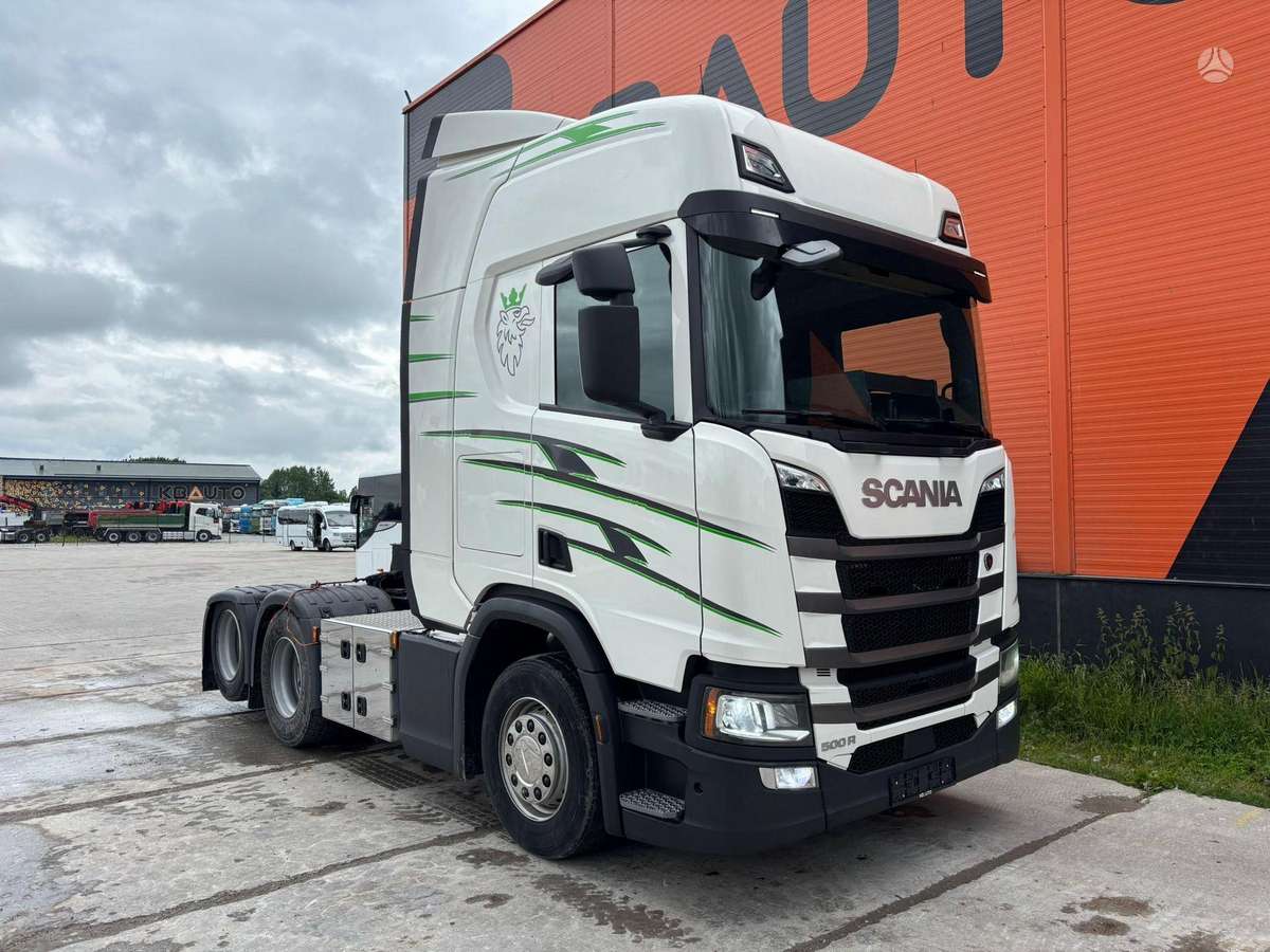 Scania R 500 6x2, single sleeper