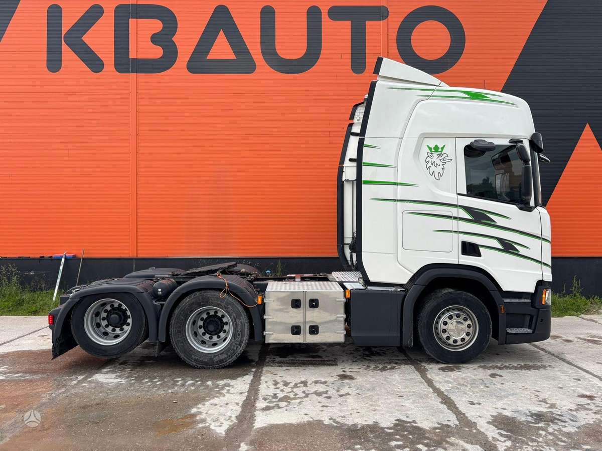 Scania R 500 6x2, single sleeper