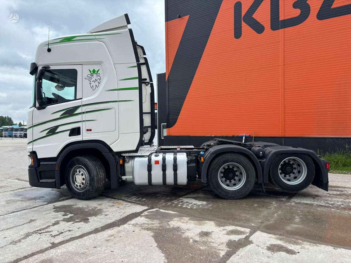 Scania R 500 6x2, single sleeper