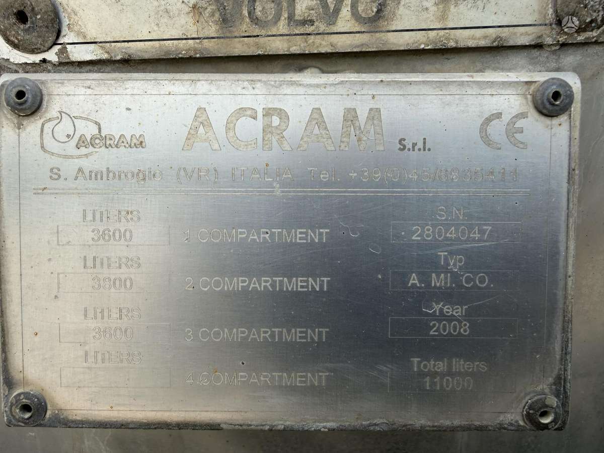 Volvo FM340, pienovežiai