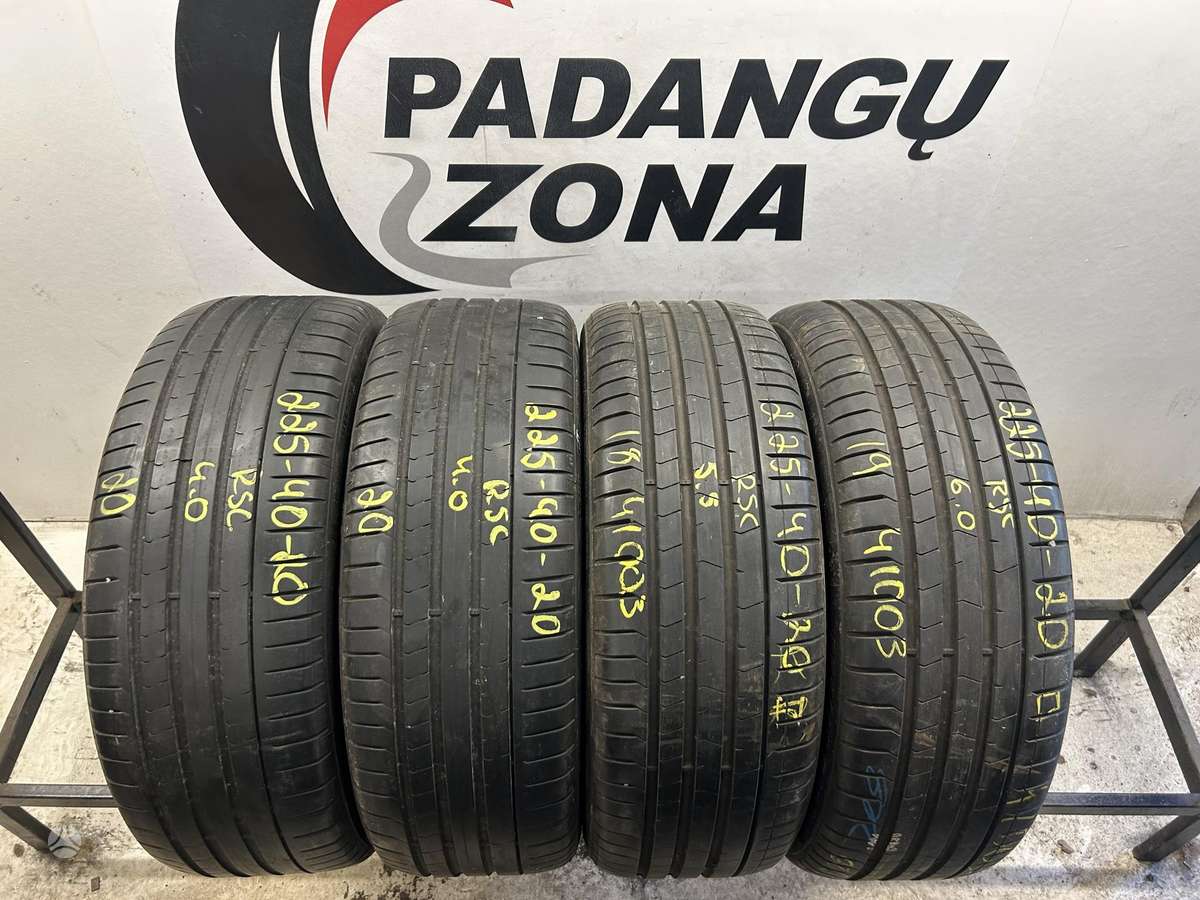 Pirelli PZero PZ4 *, летние 225/40 R20