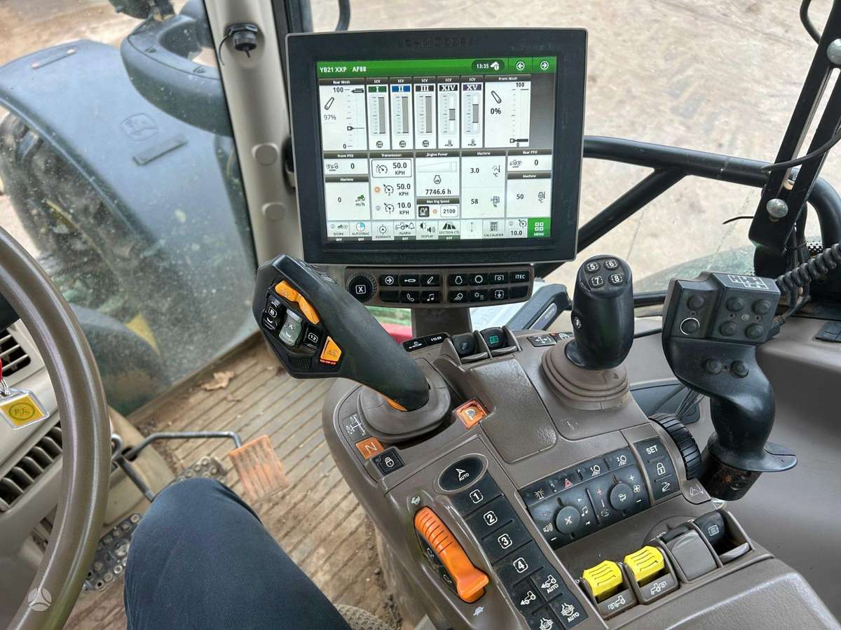 John Deere 6195R, tractors