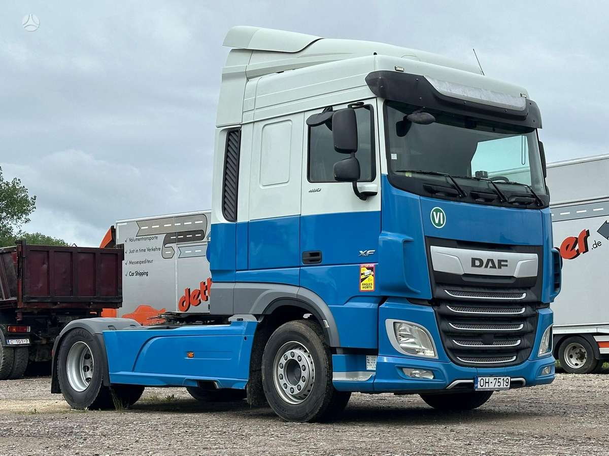 DAF XF106.480 Nėra rūdžių, double sleeper
