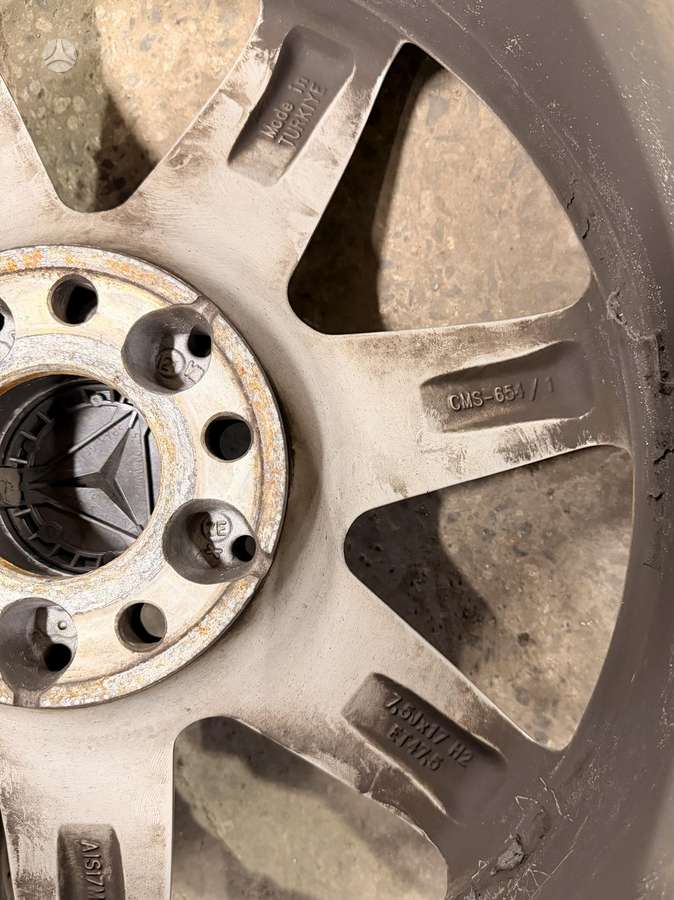 Mercedes-Benz, light alloy, R17