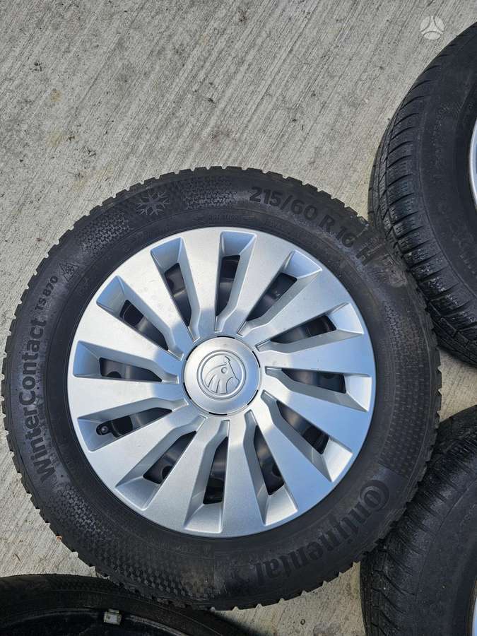 Skoda, tērauda apzīmogoti, R16