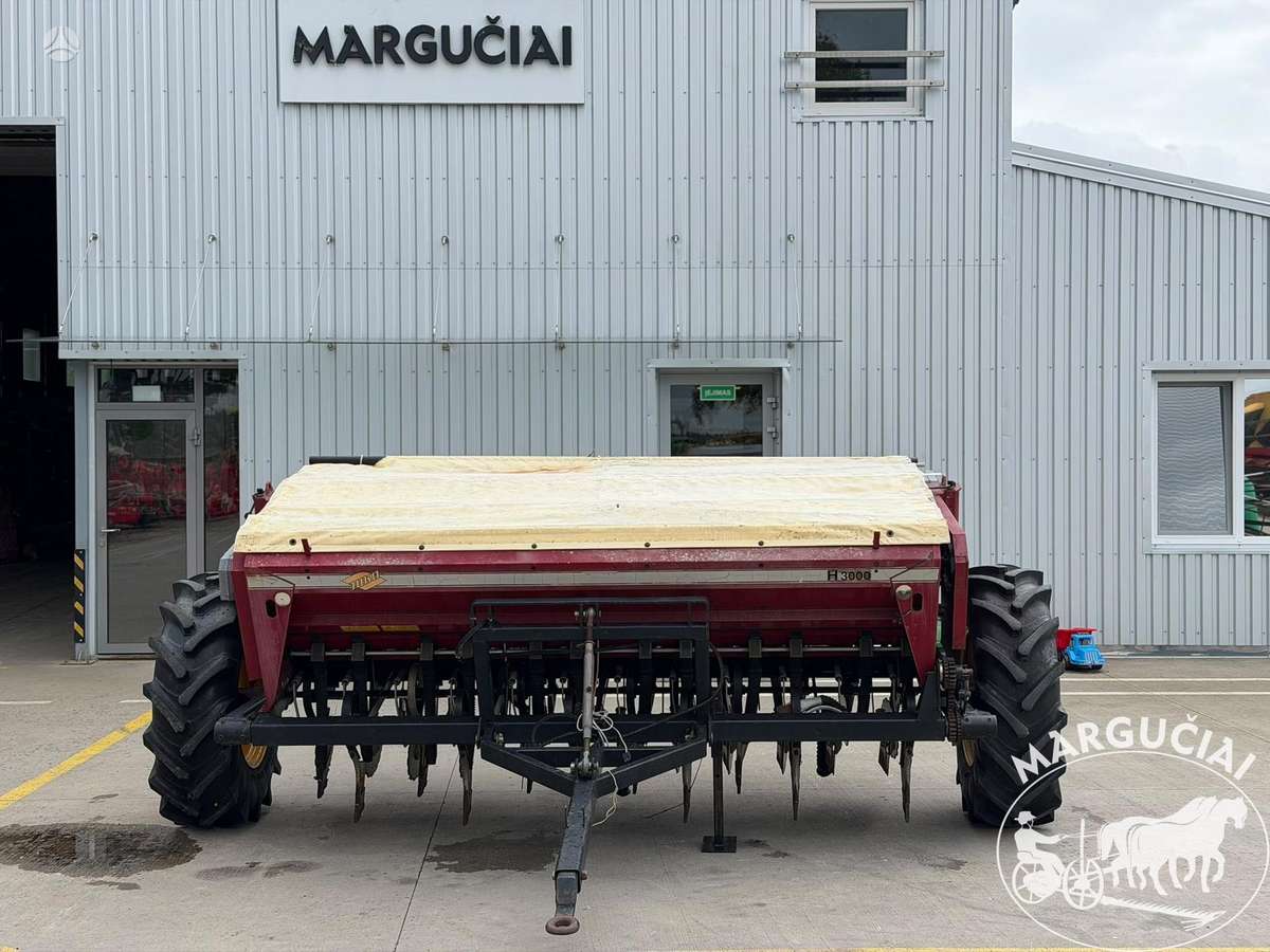 JUKO H3000, su trąšų įterpimu, 3 m, seeders, planters