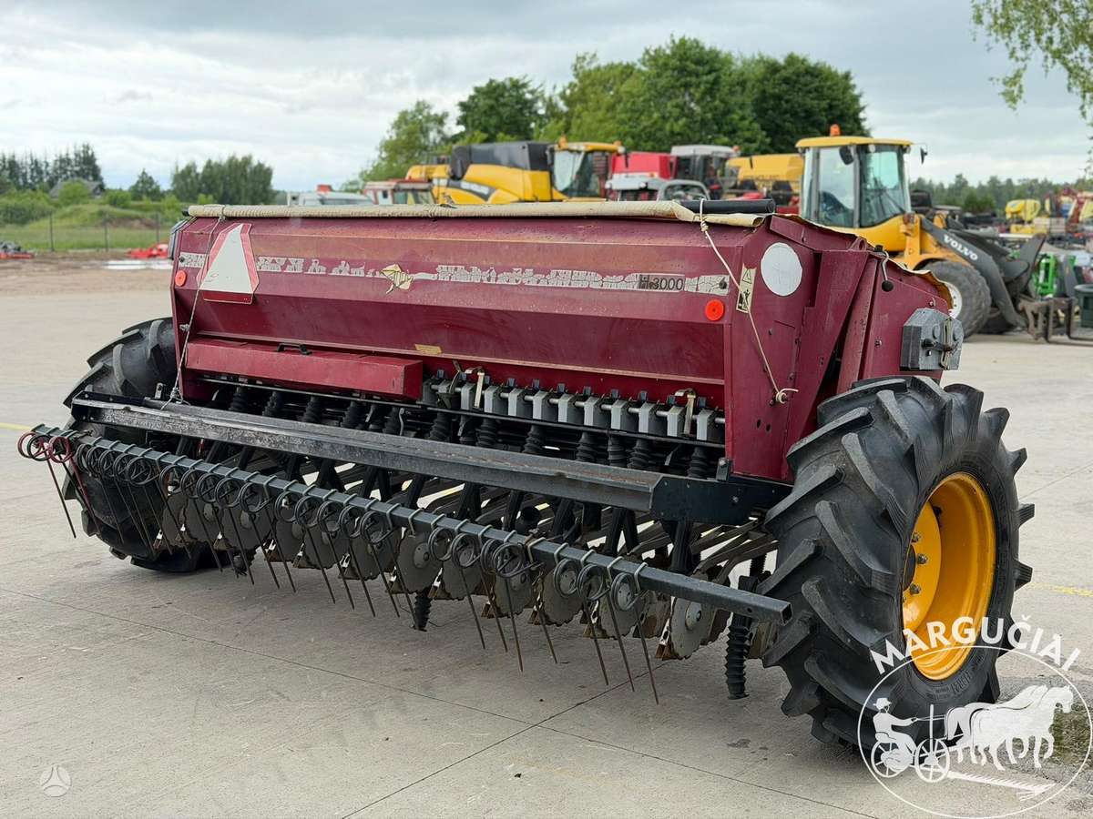 JUKO H3000, su trąšų įterpimu, 3 m, seeders, planters