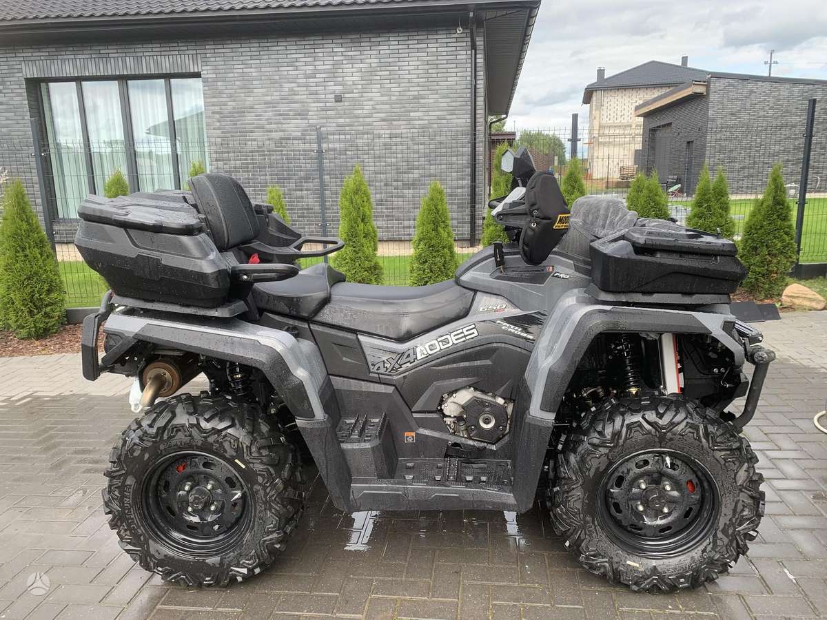 AODES 650L 650cc, keturračiai