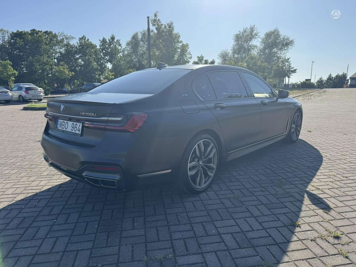 BMW 760, 6.6 l., Лимузин
