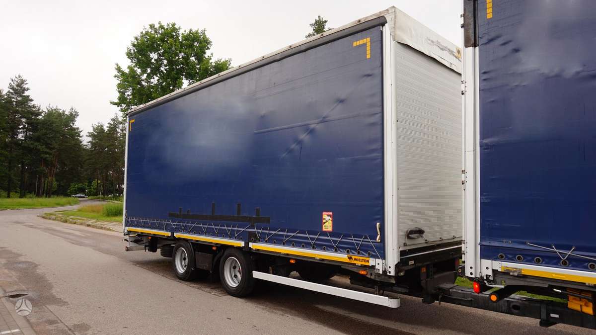 Scania S450 Retarder, dropside with curtains