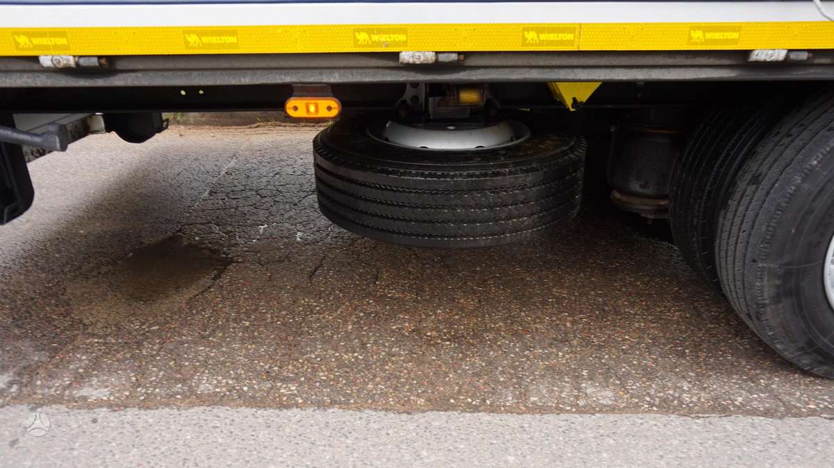Scania S450 Retarder, бортовые с шторами
