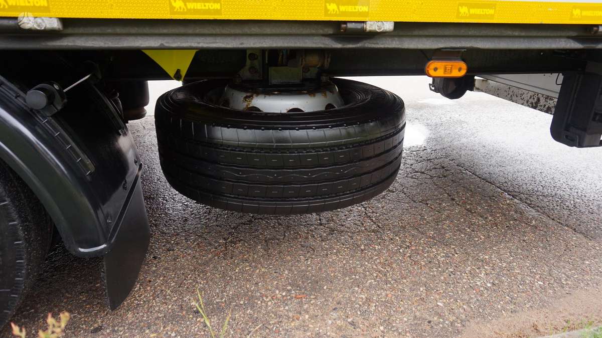 Scania S450 Retarder, бортовые с шторами
