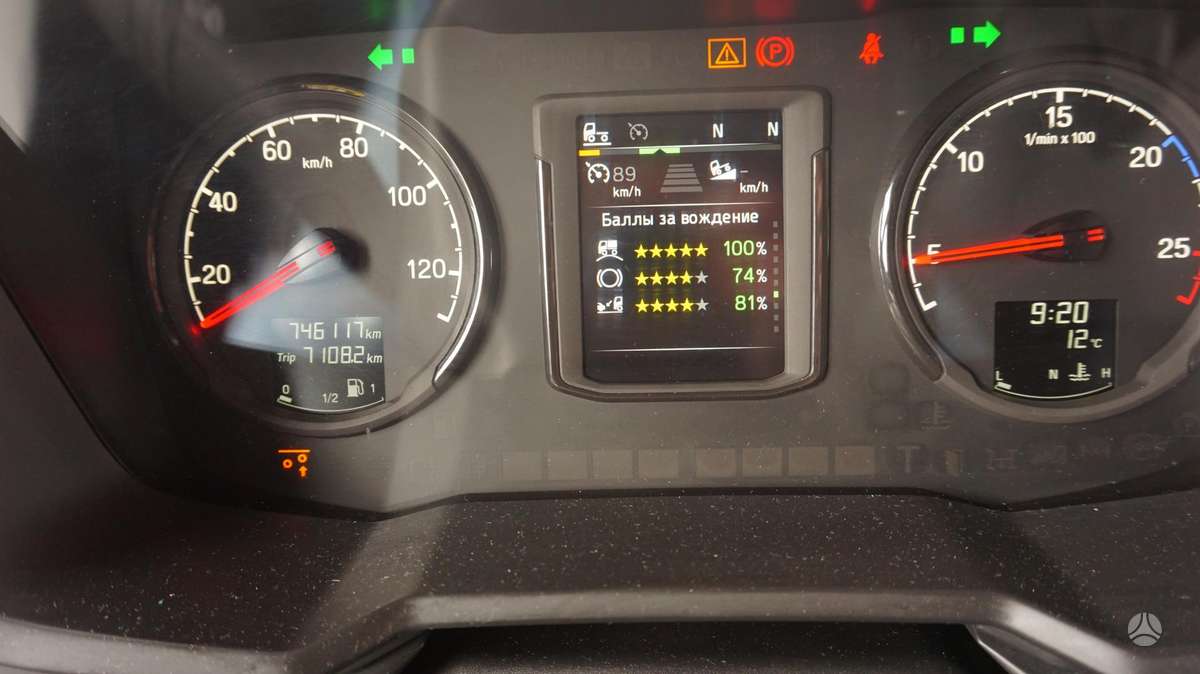 Scania S450 Retarder, бортовые с шторами