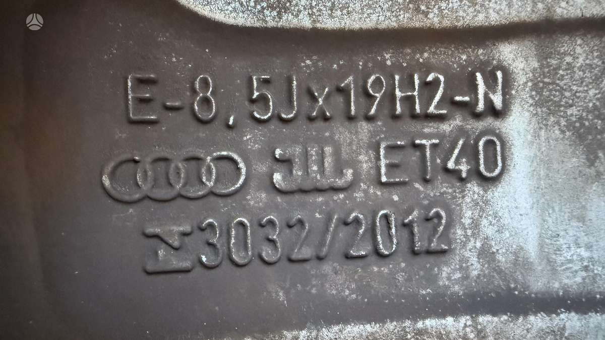 Audi, light alloy, R19